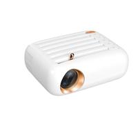FPVAWKBL QUYNAGER Projecteur Portable Projecteur à durée de Vie de 30 000 H pour cinéma Maison avec télécommande Projecteur d'écran Intelligent (D comme indiqué)