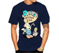 FPVAWKBL Rocko's Modern T Shirt T Shirt Rockos Modern Life Rocko Heffer Spunky Modern Life Wallaby Snick Aaahh Real Mons