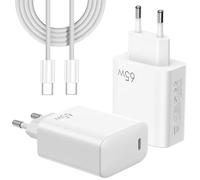 FPVtosky 65W Chargeur USB-C Rapide pour DJI Lito X1/Mini 3/4K/5 Pro/Neo 2 | Charge Rapide GaN 65W avec Câble USB-C vers USB-C. Compact et Léger, Compatible avec les Drones, Contrôleurs et plus Encore