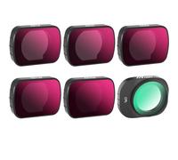 FPVtosky Mini 4 Pro ND Filter Set, ND Filters Multicouches, CPL Filter Set pour Accessoires DJI Mini 4 Pro Drone, 6 pièces (CPL, ND16, ND32, ND64, ND128, ND256)