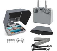FPVtosky Pare-soleil RC 2 avec cordon pour DJI Mini 5 Pro/Mini 4 Pro/Flip/Air 3, protection d'écran pour manette RC2 [uniquement pour manette RC 2]
