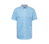 FQ1924 Chemise 'Steven' bleu / bleu marine / rouge / blanc, Taille S