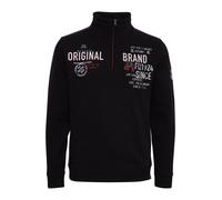 FQ1924 Pull-over 'Louie' rouge sang / noir / blanc, Taille M