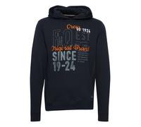 FQ1924 Sweat-shirt 'Erik' bleu / gris / orange / blanc, Taille M