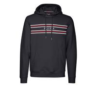 FQ1924 Sweat-shirt 'William' bleu foncé / rouge / blanc, Taille XXL
