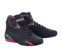 Fq20 Chaussures De Moto Alpinestars Sektor - Noir/Rouge Brillant 25145231303
