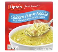 FQDDZ Lipton, Soup Secrets Instant Soup Mix Chicken Noodle, 4.2 Oz