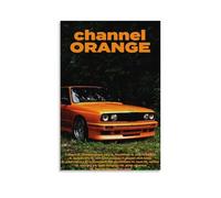 FQHTCUXPC Frank Ocean Channel Orange Poster sur toile Peinture à l'huile sur toile Poster à suspendre pour la maison Décoration murale d'intérieur Style sans cadre 60 x 90 cm