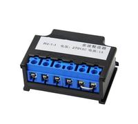 FQJYXWEWL 1 redresseur Demi-Onde/Pleine Onde RV-1-1 à 6 bornes, Dispositif de redressement RV-2-2, Module de redressement de Frein de Moteur(Rv-1-1full Wave,220VAC198VDC)