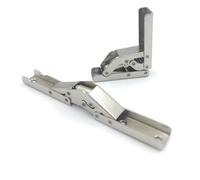 FQJYXWEWL Fold Hinge 90 Turn to 180Degrees Wood Table Supports Hidden Type Open Flat 180Degree Accessories 2Pcs