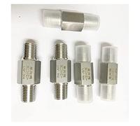 FQJYXWEWL Robinet à Bille d'arrêt d'eau Chaude et Froide, 1/4 "3/8" 1/2 "BSPT, clapet Anti-Retour diamètre égal, unidirectionnel, en Acier Inoxydable 304, Eau, gaz, Huile