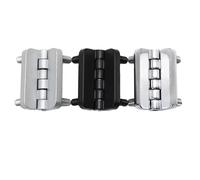 FQJYXWEWL Thickened Distribution Cabinet Electrical Box Hinge Accessories 54 * 40 7.2mm 1Pcs(Bright Chrome)