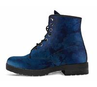 FQLGJMY Bottes Montantes Pour Femmes en Cuir à Lacets Imprimé Rose Fille et Champignons Fleuris Idéales Pour Style Décontracté Voyages ou Fêtes (Noël Halloween Christmas) Personnalisables