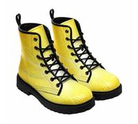 FQLGJMY Bottines Pour Femmes Style Gothique à Plateforme et Lacets Ornées d'un Imprimé Floral uni Dégradé Idéales Les Voyages Halloween et Noël