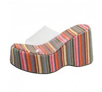 FQLGJMY Chaussons Platform Wedge SIides femmes avec chaîne étoile rivet strass ouvert orteil été mode scintillant strass sandales glisser sur les chaussons pour l'intérieur extérieur