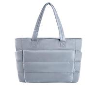 FQLGJMY Sac cabas simple et gonflant Sac épaule unique grand avec compartiments à fermeture éclair Sac à main de rangement pour femmes pour voyages travail salle de sport