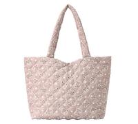 FQLGJMY Sac fourre - tout gonflé Sac bandoulière léger rembourré Sac épaule à coutures matelassées Parfait pour les femmes qui se rendent au travail voyagent font des courses