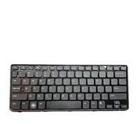 fqparts Clavier d'ordinateur Portable pour Dell Inspiron Mini Duo 1019 États-Unis Version Couleur Noir