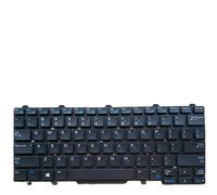 fqparts Clavier d'ordinateur Portable pour Dell Vostro 2421 États-Unis Version Couleur Noir