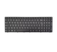 fqparts Clavier d'ordinateur Portable pour for Lenovo for Ideapad Essential G700 Noir UK Edition