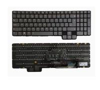 fqparts Clavier d'ordinateur Portable pour for Lenovo for Legion 7-15ARH5 7-15IMH05 7-15IMH5 7-15IMHgQ5 Noir UK Edition