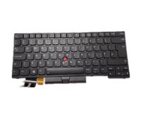 fqparts Clavier d'ordinateur Portable pour for Lenovo for Thinkpad L480 Noir UK Edition