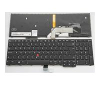 fqparts Clavier d'ordinateur Portable pour for Lenovo for Thinkpad S5 2nd Gen Noir UK Edition