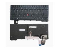 fqparts Clavier d'ordinateur Portable pour for Lenovo for ThinkPad T14 Gen3 P14s G3 CS22 5N21D68100 Noir UK Edition
