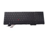 fqparts Clavier d'ordinateur Portable pour for Lenovo for ThinkPad T16 P16s Gen1 P16V L15 G3 Noir UK Edition 5N21D93710