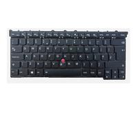 fqparts Clavier d'ordinateur Portable pour for Lenovo for ThinkPad X1 Carbon 3rd Gen Noir UK Edition Year 2015