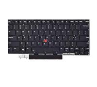 fqparts Clavier d'ordinateur Portable pour for Lenovo for ThinkPad X1 Carbon 9th Gen Noir UK Edition Year 2021