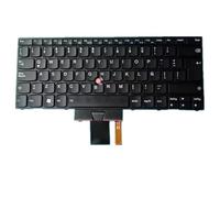 fqparts Clavier d'ordinateur Portable pour for Lenovo for Thinkpad X1 Hybrid Noir UK Edition