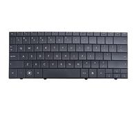 fqparts Clavier d'ordinateur Portable pour HP Compaq Mini 700 Compaq Mini 700ED Compaq Mini 700EF 700EI 700EK 700EL 700EM 700EN 701 702 730 735 Noir Disposition en Anglais américain