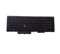 fqparts Clavier pour Ordinateur Portable générique for Lenovo ThinkPad T15p Gen 2 Gen 3 US United States Edition
