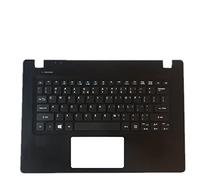 fqparts La Coque Coquille Autour du Clavier C Coquille & Clavier pour Acer for Aspire A314-32 Noir Disposition en Anglais américain