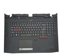fqparts La Coque Coquille Autour du Clavier C Coquille & Pavé Tactile & Clavier pour Acer for Predator GX-792 Noir Disposition en Anglais américain