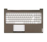 fqparts La Coque Coquille Autour du Clavier C Coquille pour Lenovo Yoga 7-15ITL5 Argent Disposition en Anglais américain