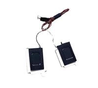 fqparts Le Haut-Parleur à l'intérieur de l'ordinateur Portable pour for MSI for GP76 Leopard 10UE (MS-17K2) 11UG (MS-17K3) Vector 12UH UGS (MS-17K4) Noir