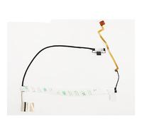 fqparts Ordinateur Portable Câble d'écran Câble d'alimentation LED pour for Lenovo ThinkPad L15 L15 Gen. 1 L15 Gen 2 Noir