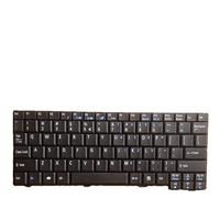 fqparts Replacement Clavier d'ordinateur Portable pour for Acer for Aspire One AOA110 Noir États-Unis Version