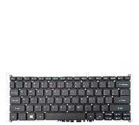 fqparts Replacement Clavier d'ordinateur Portable pour for Acer for Porsche AP714-51GT AP714-51T Couleur Noir États-Unis Version