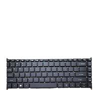 fqparts Replacement Clavier d'ordinateur Portable pour for Acer for TravelMate C215 Couleur Noir États-Unis Version
