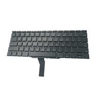 fqparts Replacement Clavier d'ordinateur Portable pour for Apple Apple A1466 Noir US United States Edition