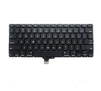 fqparts Replacement Clavier d'ordinateur Portable pour for Apple MA990 MA991 Noir US United States Edition
