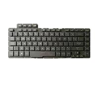 fqparts Replacement Clavier d'ordinateur Portable pour for ASUS for ROG Zephyrus S GX502GV GX502GW GX502LWS Colour Noir États-Unis Version