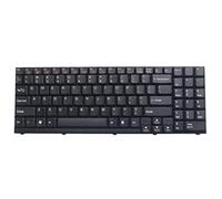 fqparts Replacement Clavier d'ordinateur Portable pour for CLEVO D900 D900C D900F D900K D900T D901C Noir États-Unis Version 6-80-D90T0-011-1