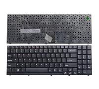 fqparts Replacement Clavier d'ordinateur Portable pour for CLEVO Noir États-Unis Version 80-D90T0-011-1
