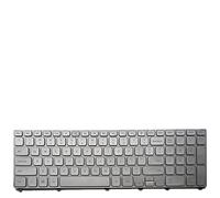 fqparts Replacement Clavier d'ordinateur Portable pour for Dell Inspiron 7746 États-Unis Version Couleur Argent 9Z.NAVBW.001