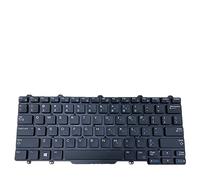 fqparts Replacement Clavier d'ordinateur Portable pour for Dell Latitude 7350 États-Unis Version Couleur Noir US SG-63200-XUA SN7231 SG-63210-XUA SN7321BL
