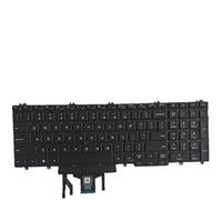 fqparts Replacement Clavier d'ordinateur Portable pour for Dell Precision 15 3541 États-Unis Version Couleur Noir MMH7V